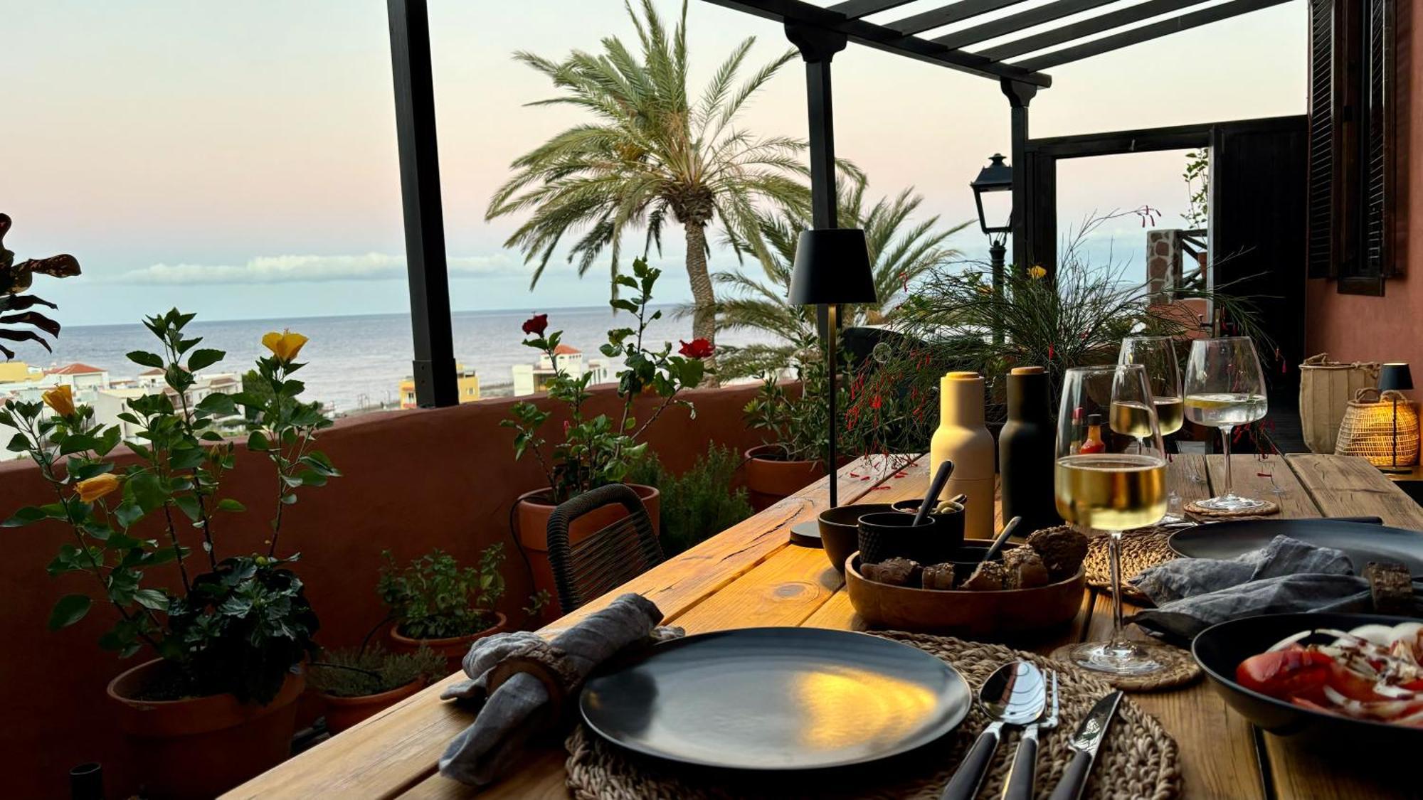 Casa Moni Con Vistas Al Mar Lägenhet Playa de Santiago  Exteriör bild